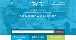 Desktop Screenshot of intelligentpeople.co.uk